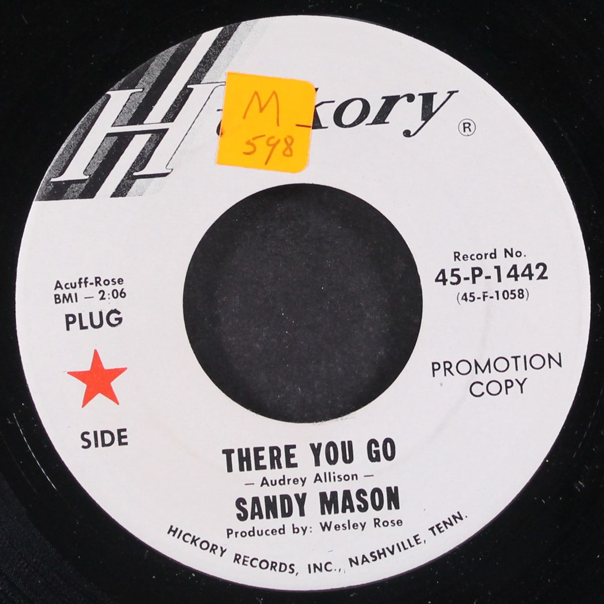 there you go / give me a sweetheart by SANDY MASON