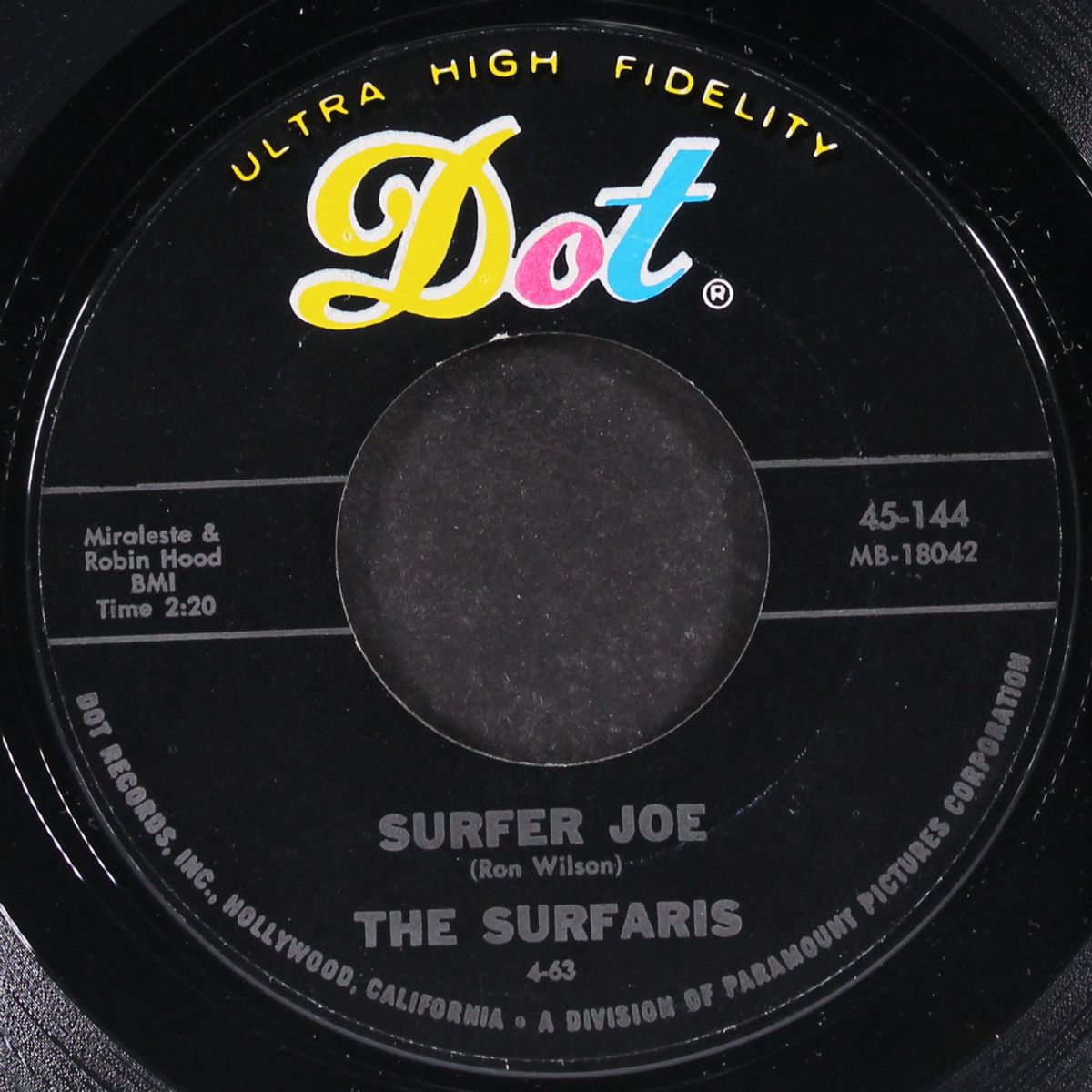 wipe out / surfer joe by SURFARIS