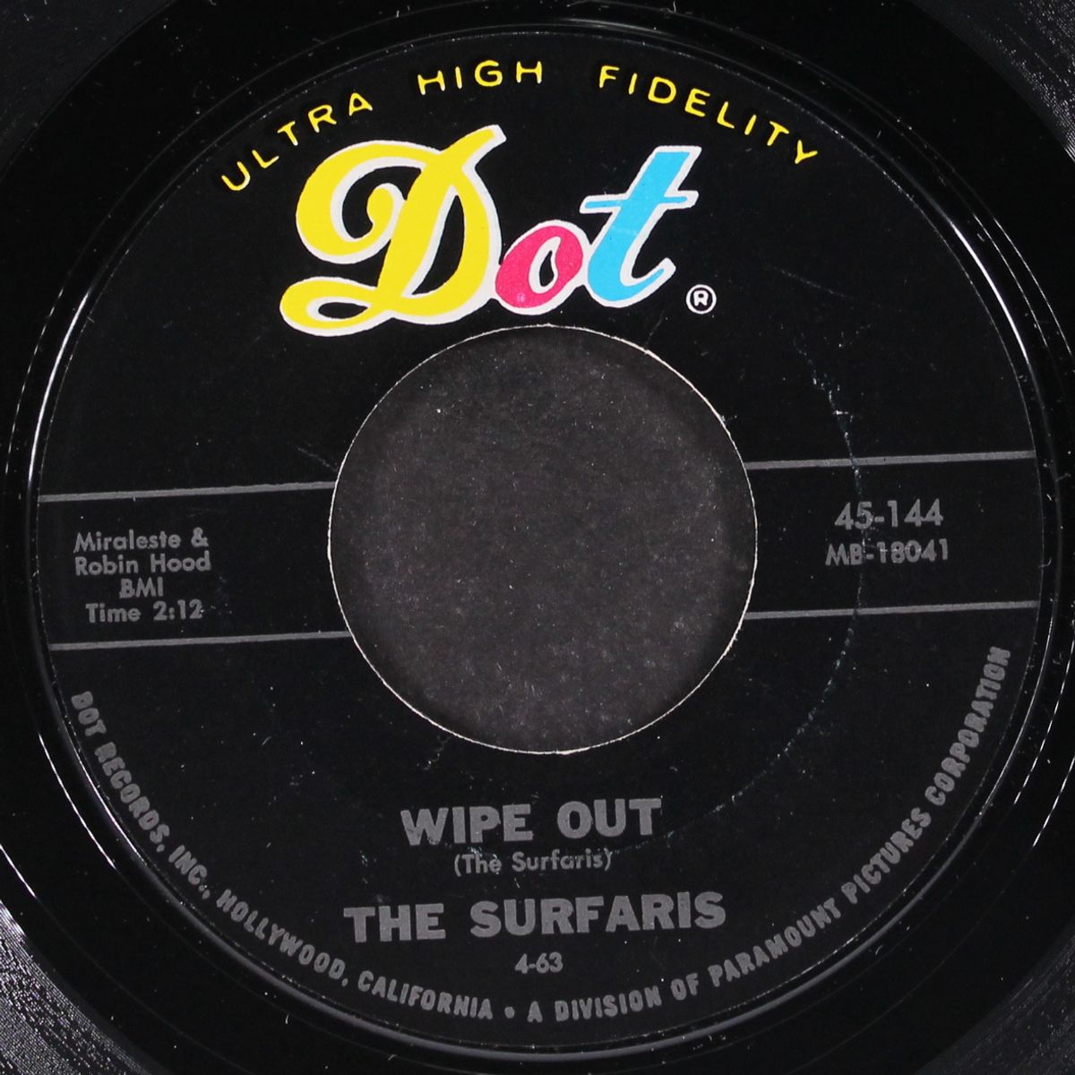 wipe out / surfer joe by SURFARIS
