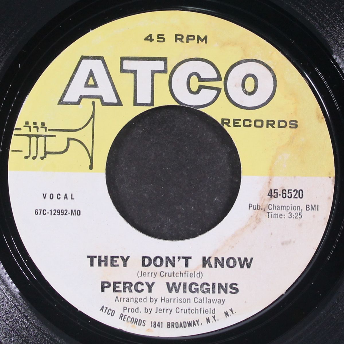 they don't know / for sentimental reasons by PERCY WIGGINS