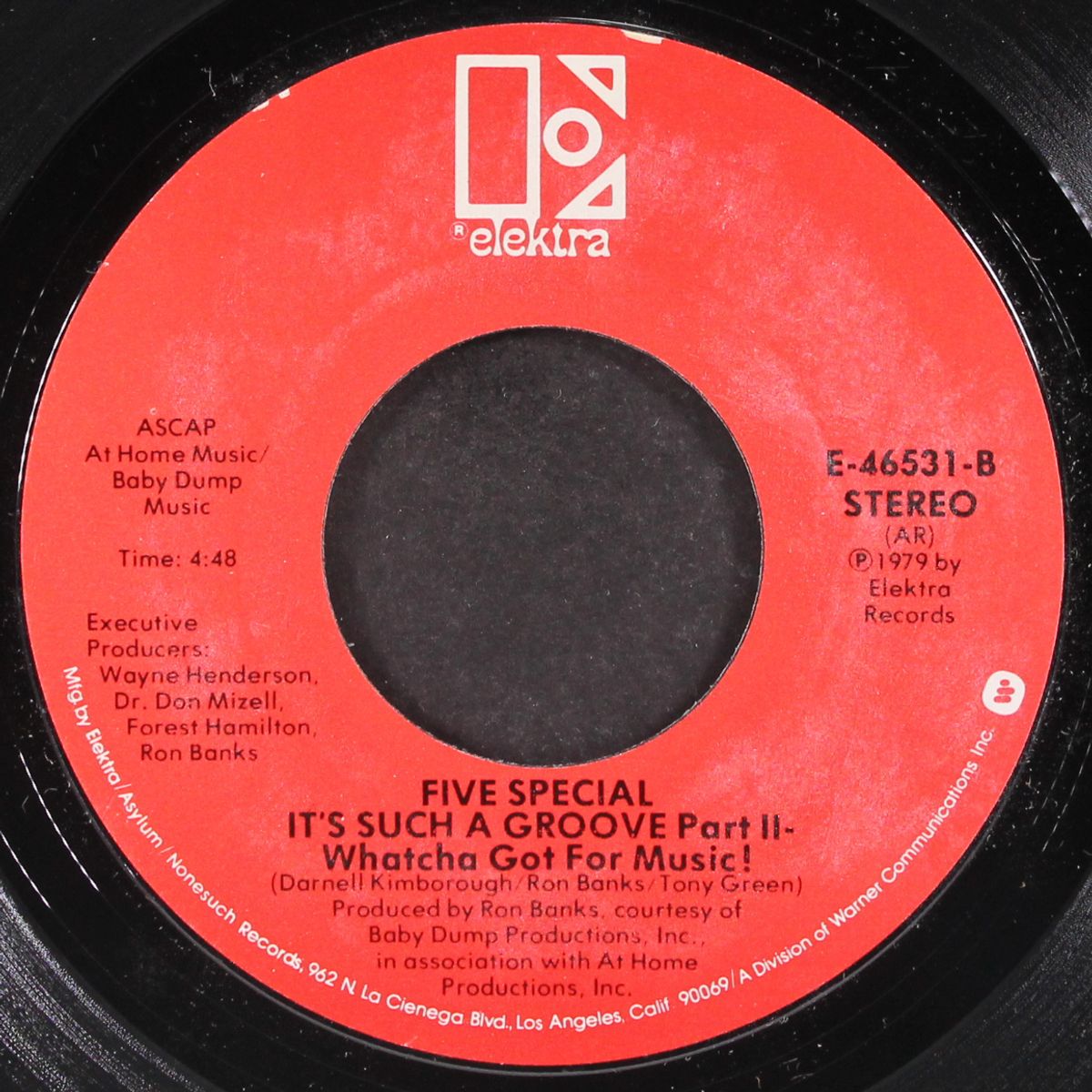 you're something special / it's such a groove by FIVE SPECIAL