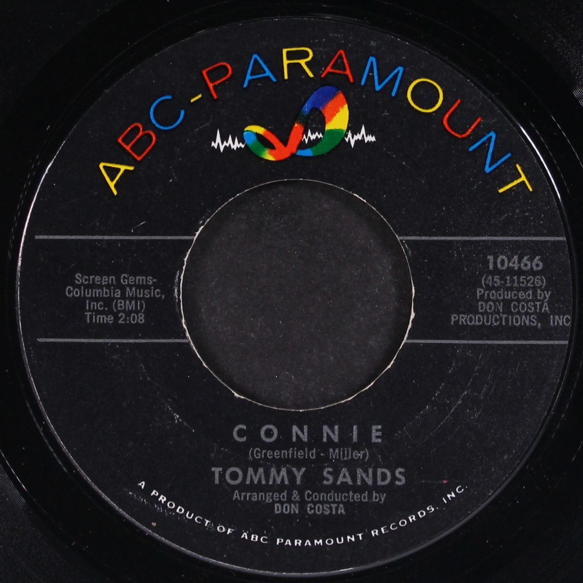 connie / a young man's fancy by TOMMY SANDS