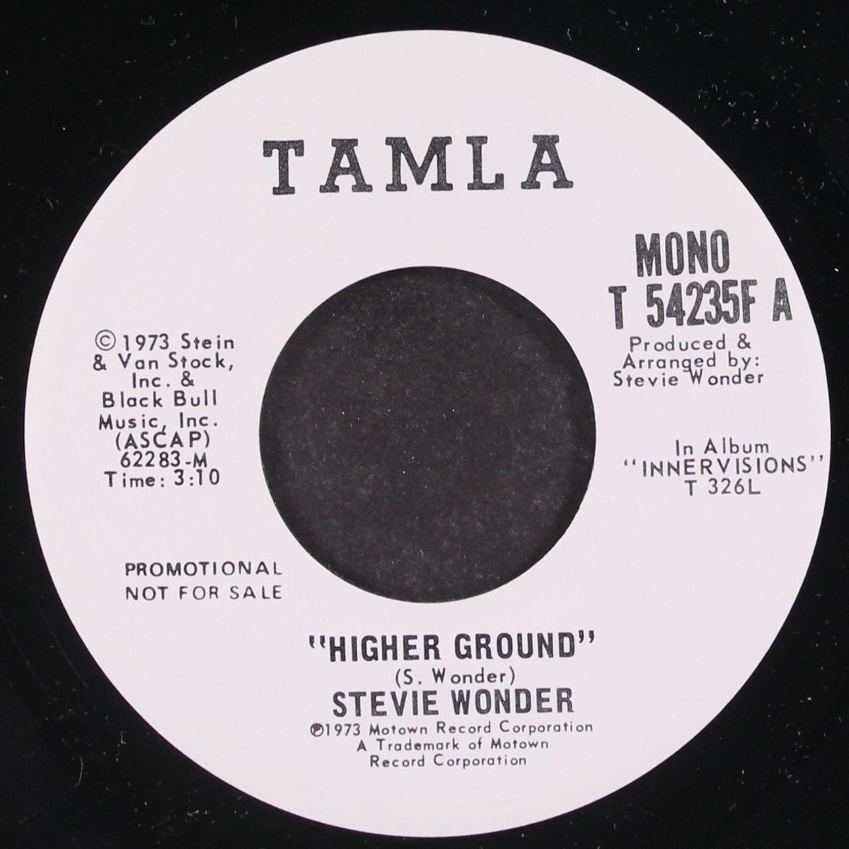 higher ground / mono by STEVIE WONDER