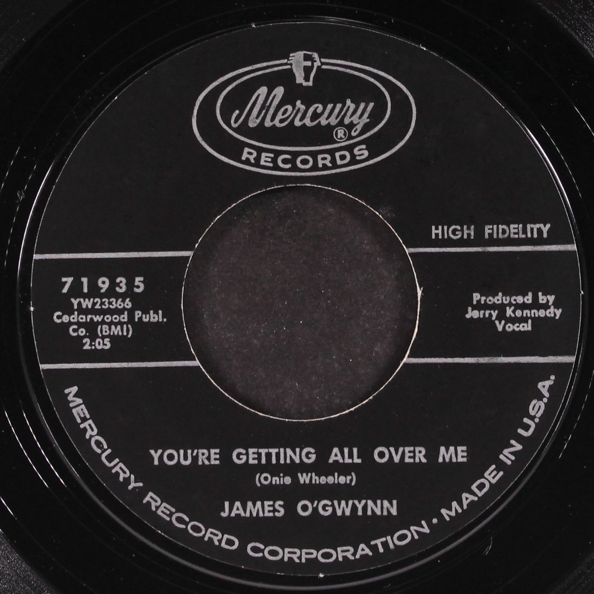 my name is mud / you're getting all over me by JAMES O'GWYNN