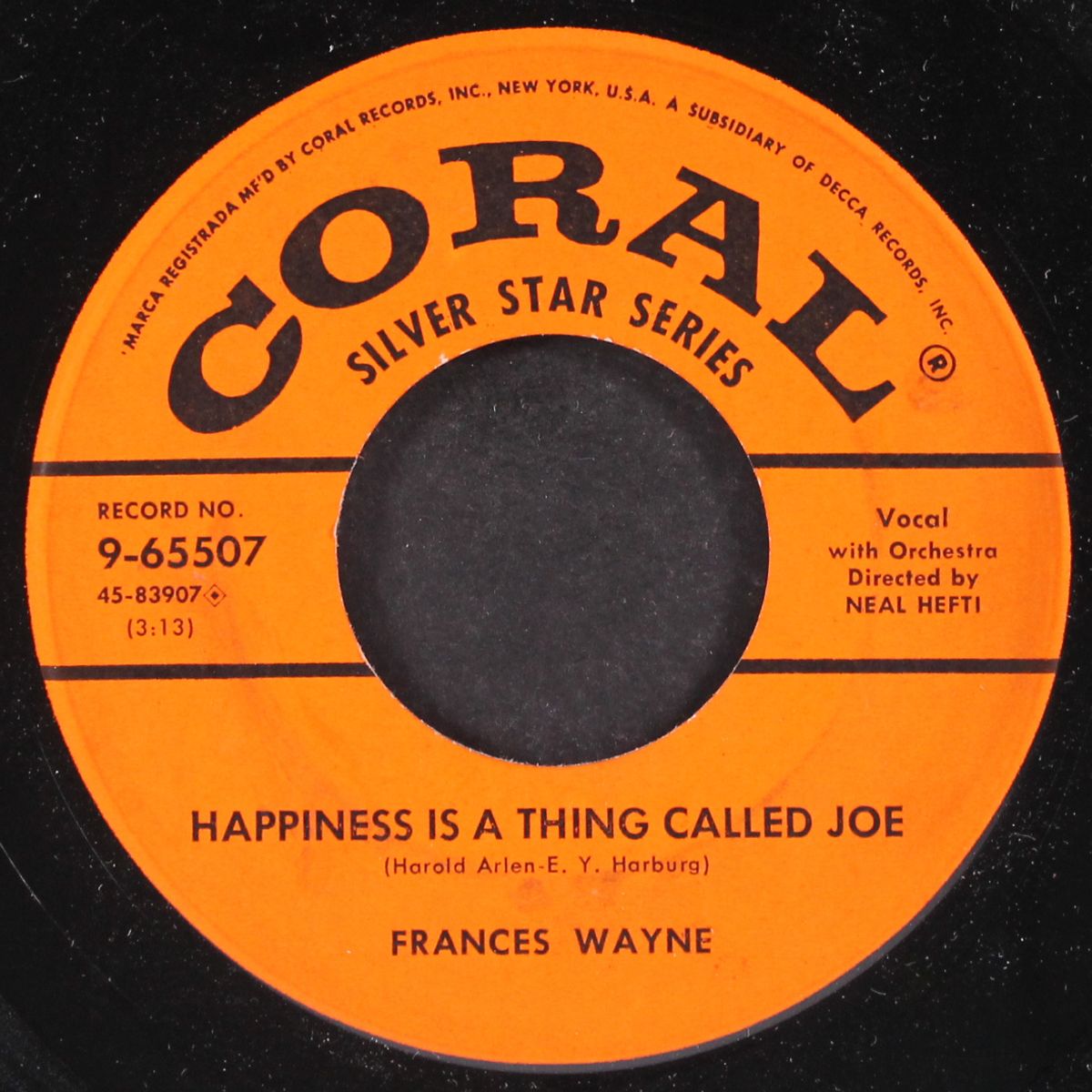 happiness is a thing called joe by FRANCES WAYNE