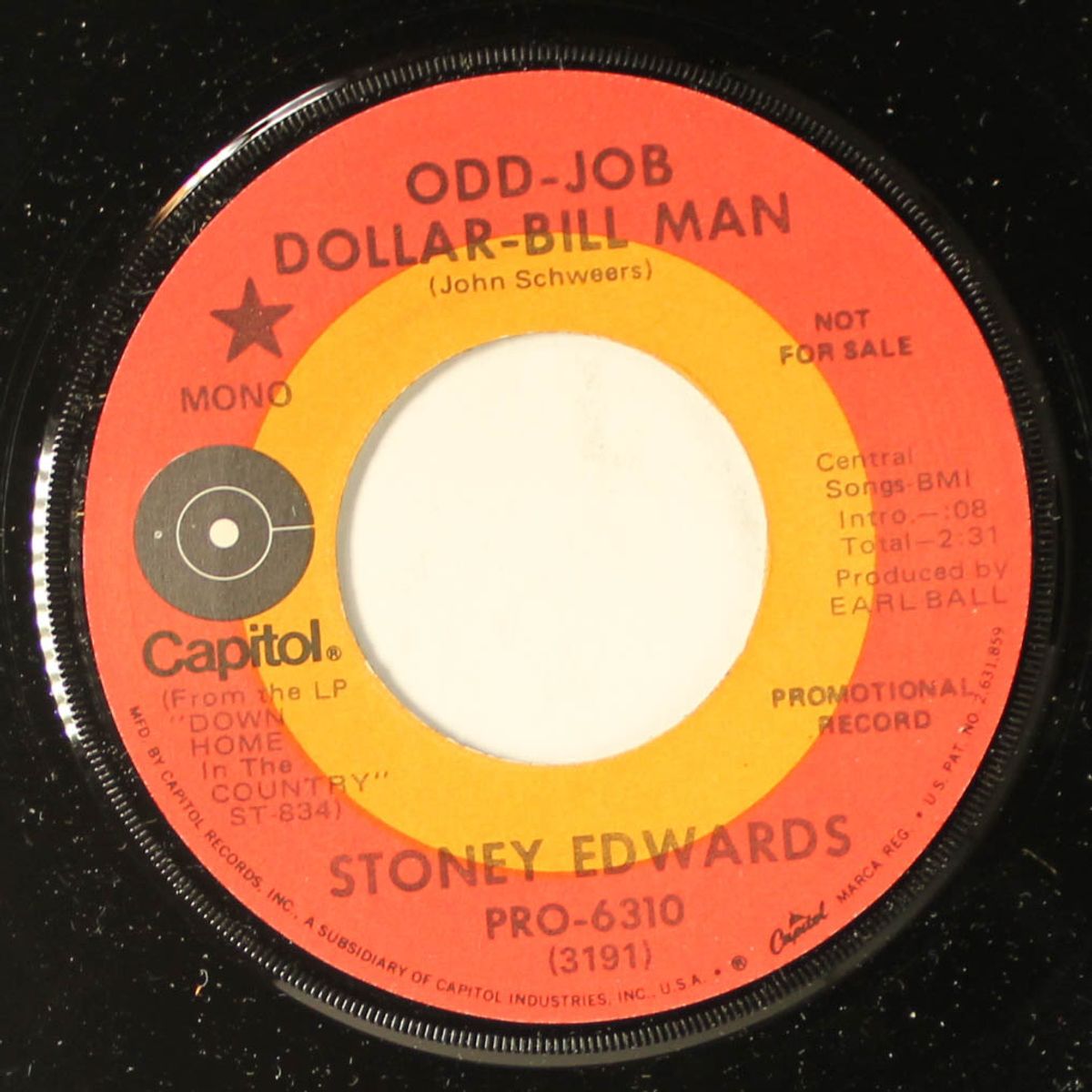 odd-job dollar-bill man by STONEY EDWARDS