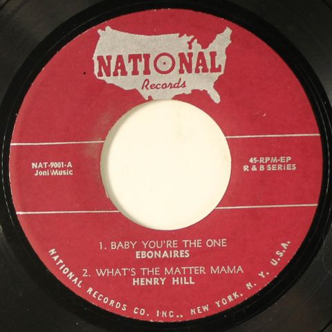 EBONAIRES, HENRY HILL, ROY HAWKINS, SCHO