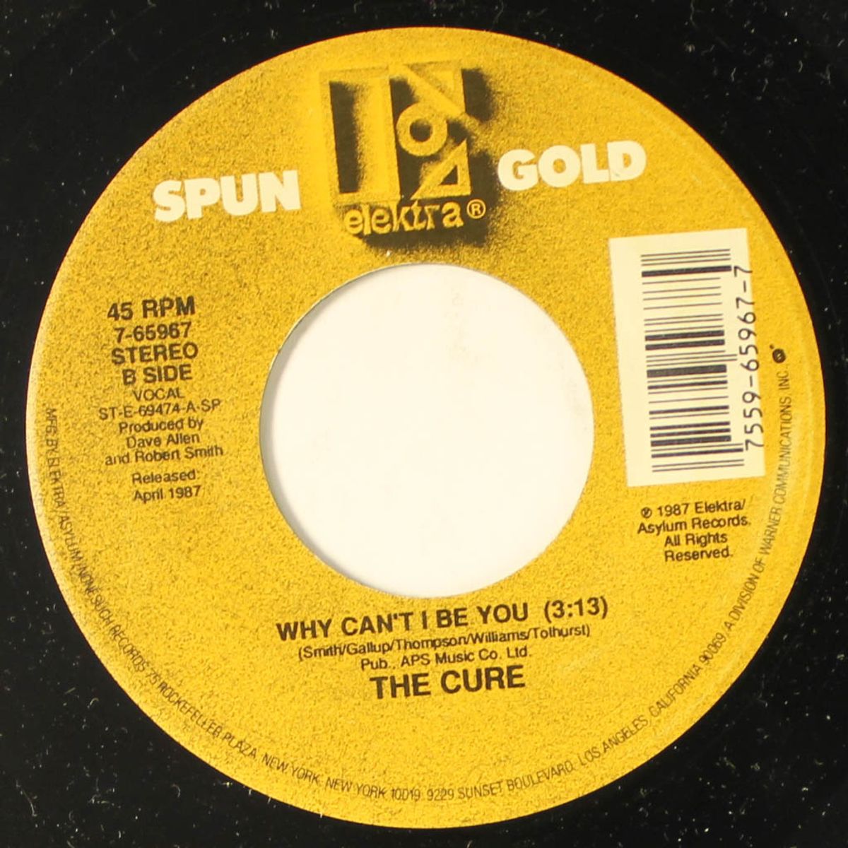 hot hot hot!!! / why can't i be you by CURE