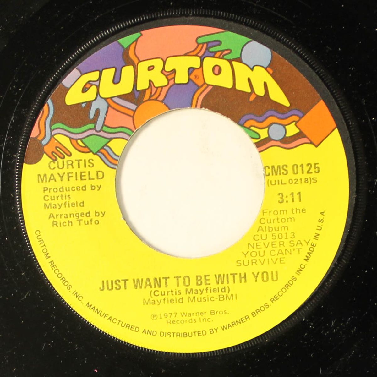 show me love / just want to be with you by CURTIS MAYFIELD