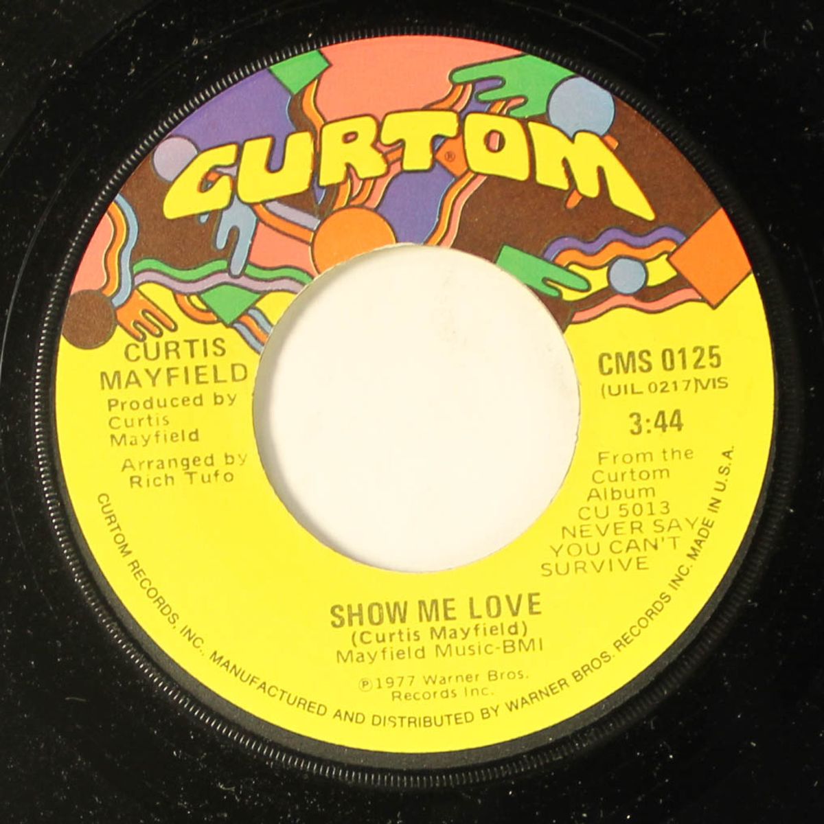 show me love / just want to be with you by CURTIS MAYFIELD