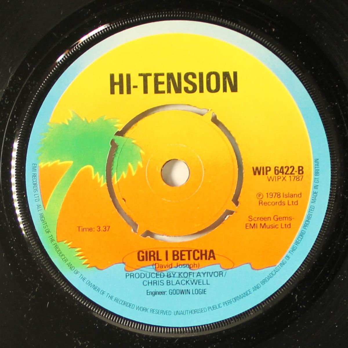 hi-tension / girl i betcha by HI-TENSION