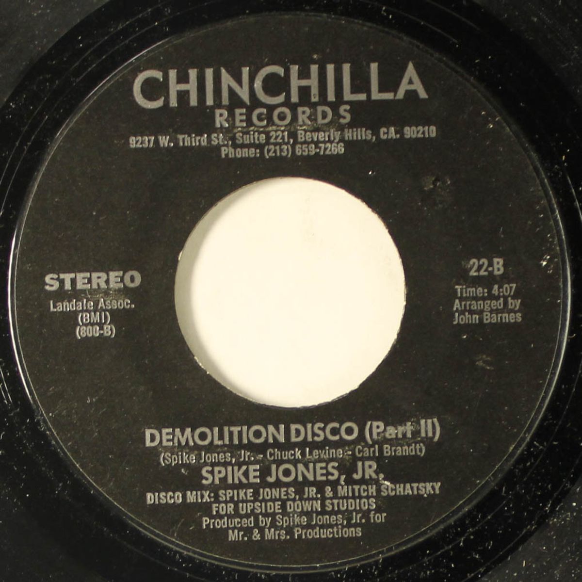 demolition disco / part 2 by SPIKE JONES, JR.