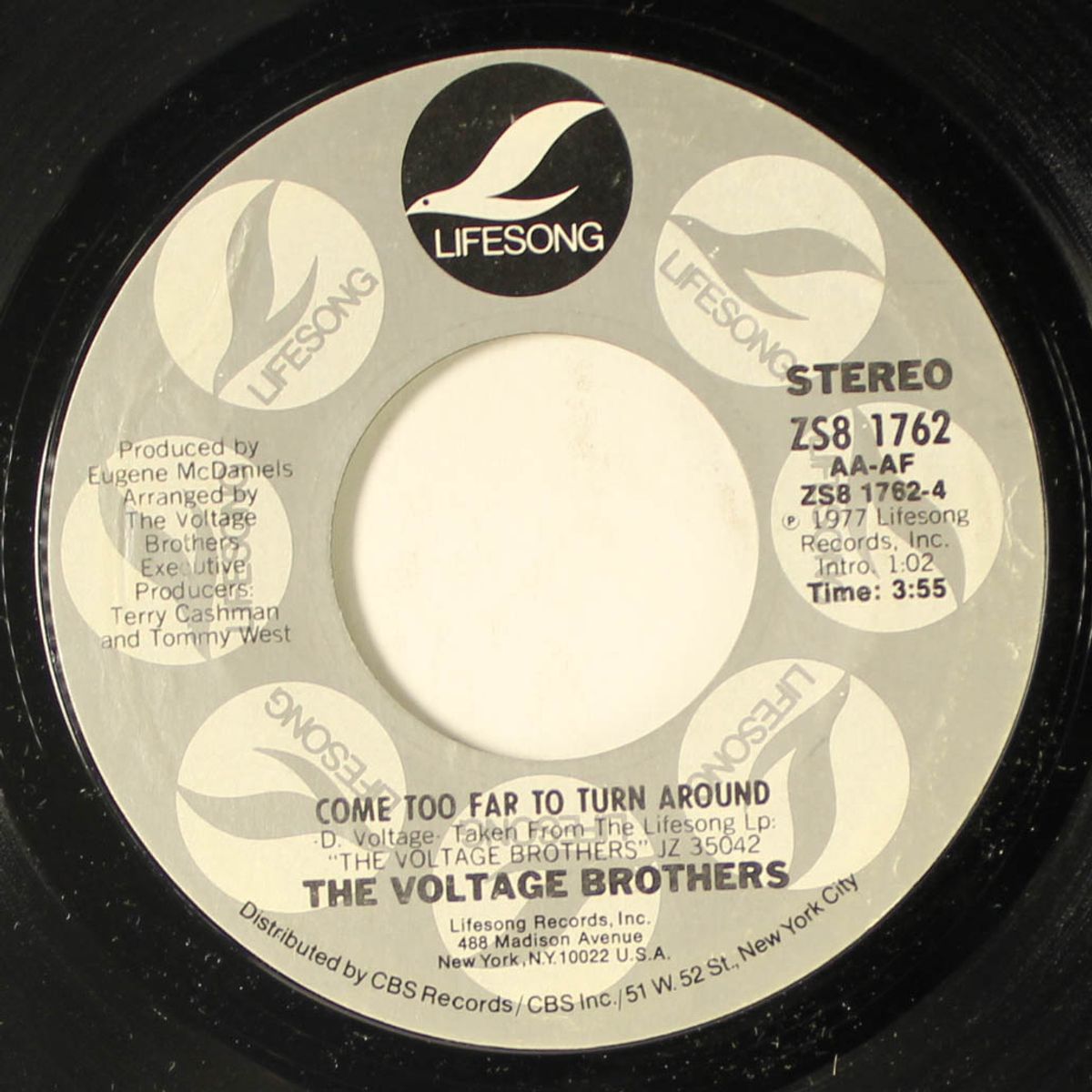 feeling good / come too far to turn around by VOLTAGE BROTHERS