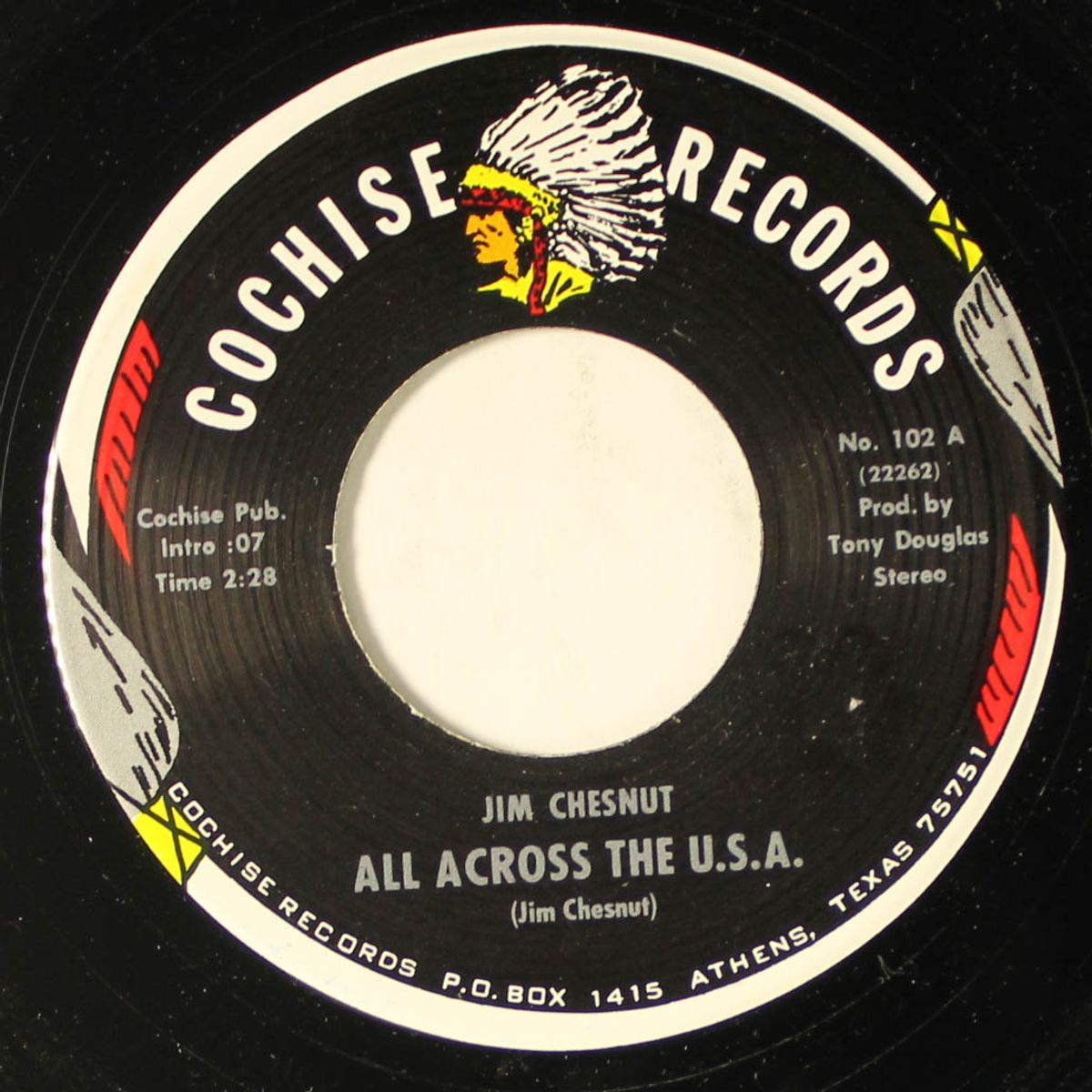 all across the usa by JIM CHESNUT