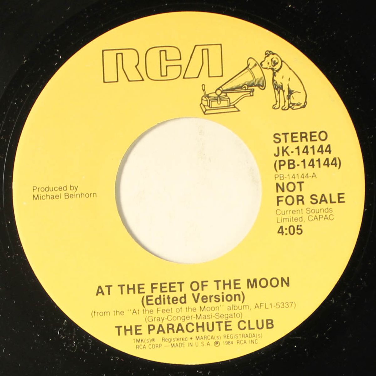 at the feet of the moon by PARACHUTE CLUB
