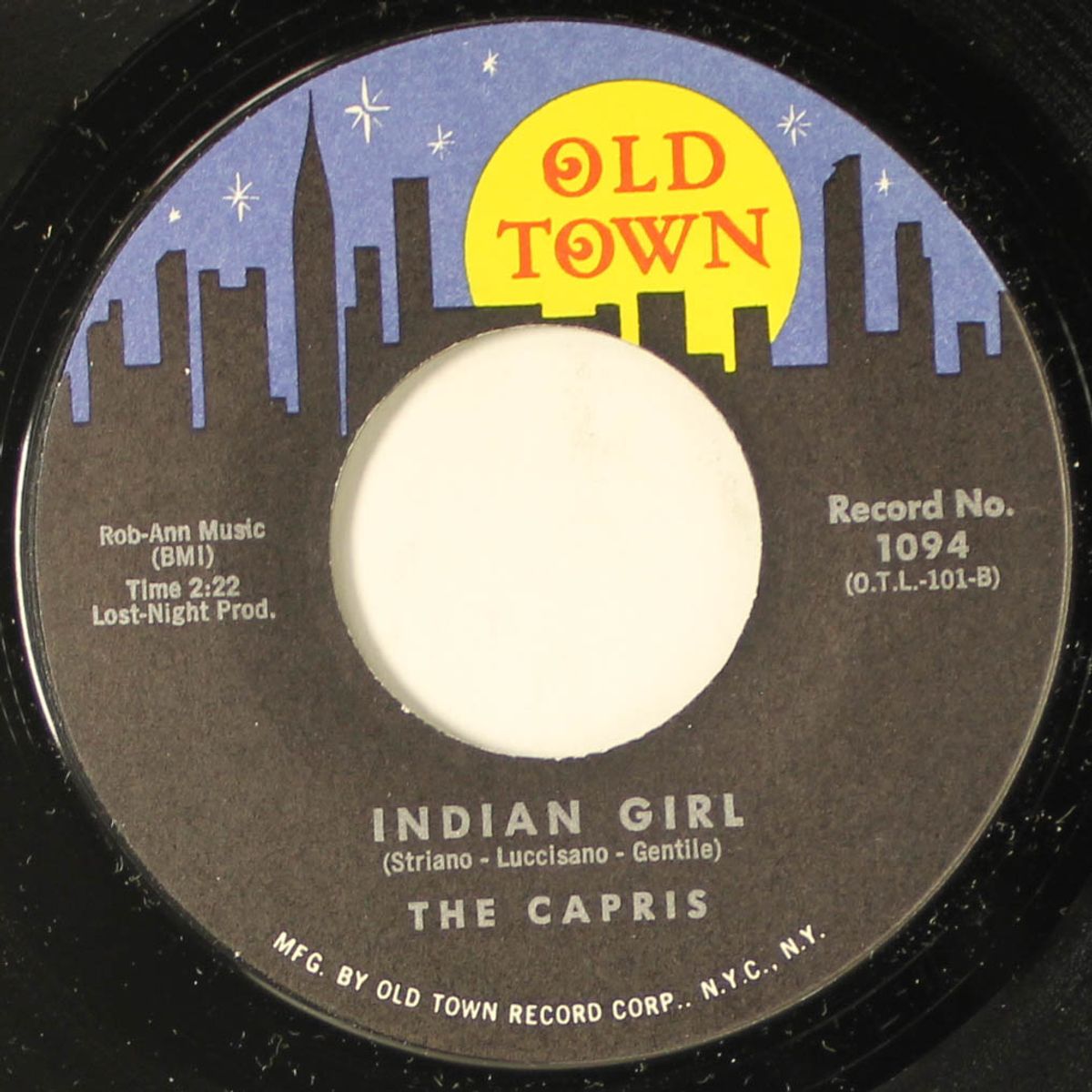 there's a moon out tonight / indian girl by CAPRIS