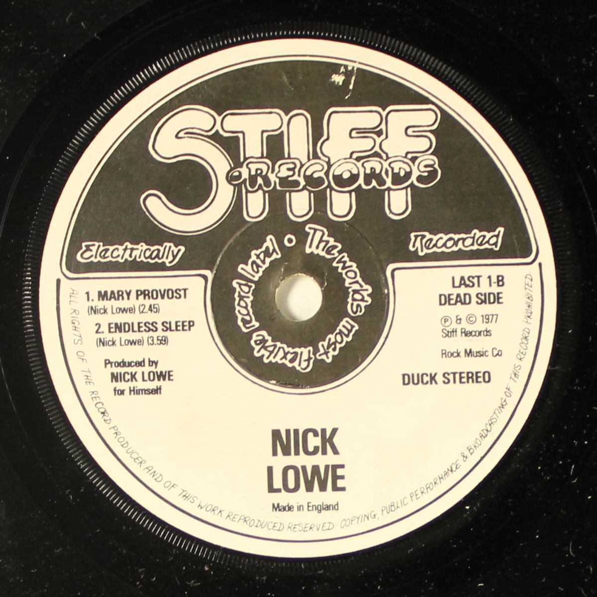 bowi ep by NICK LOWE