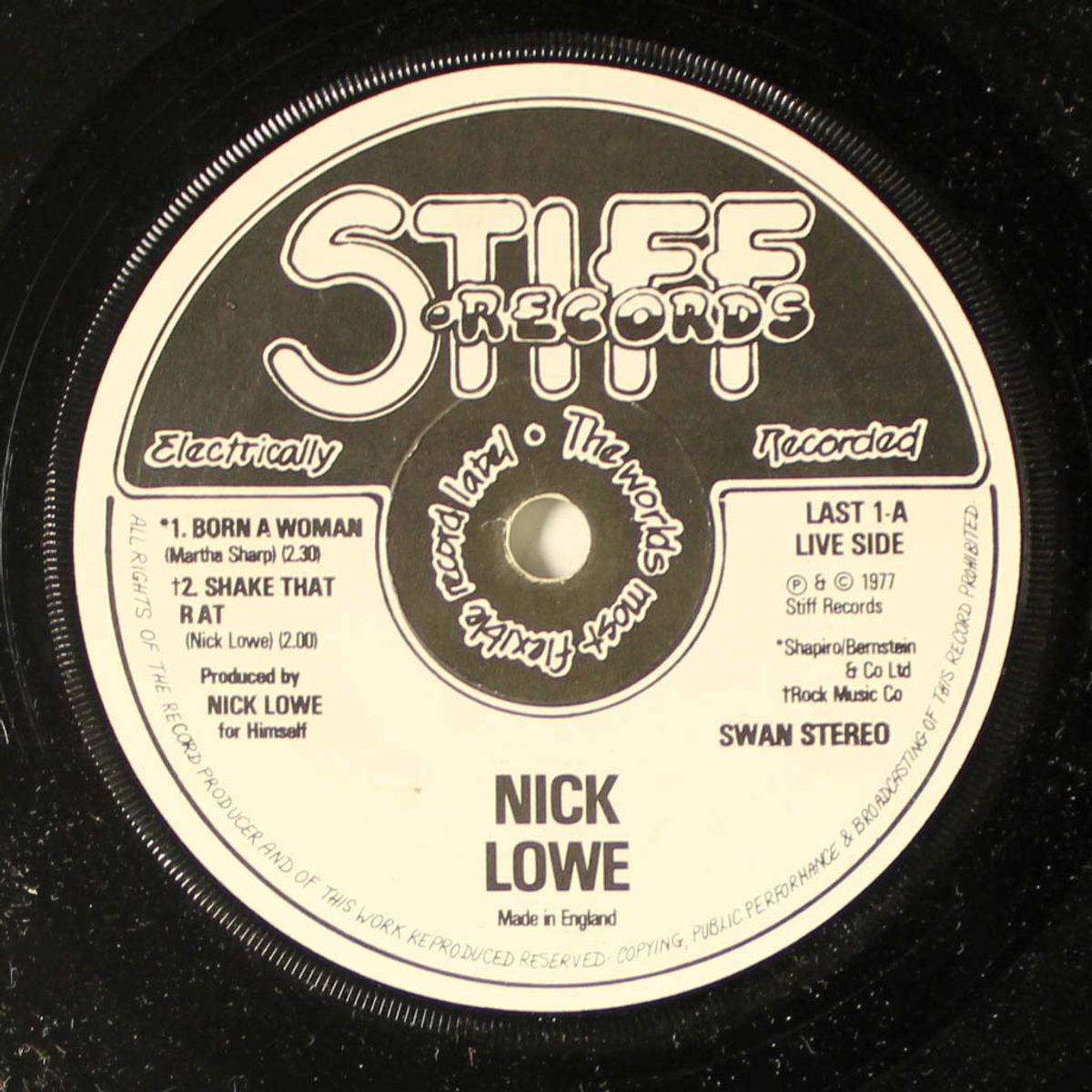 bowi ep by NICK LOWE