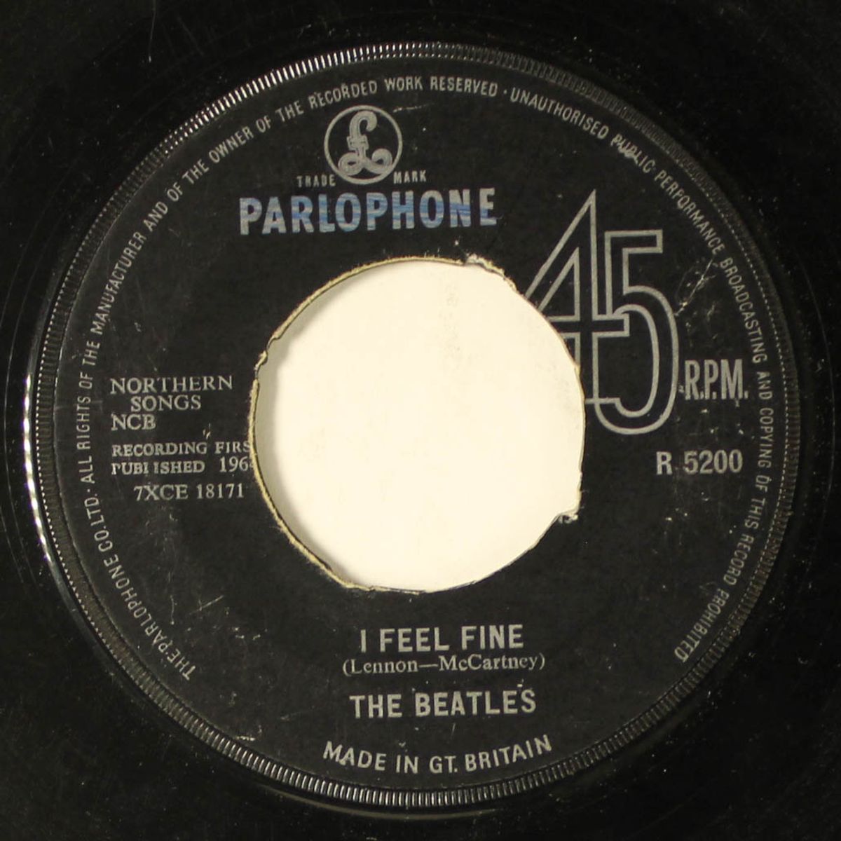 i feel fine / she's a woman by BEATLES
