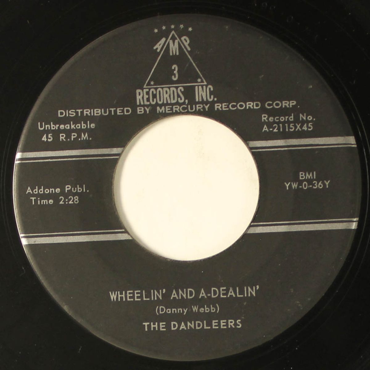 one summer night / wheelin' and a-dealin' by DANDLEERS