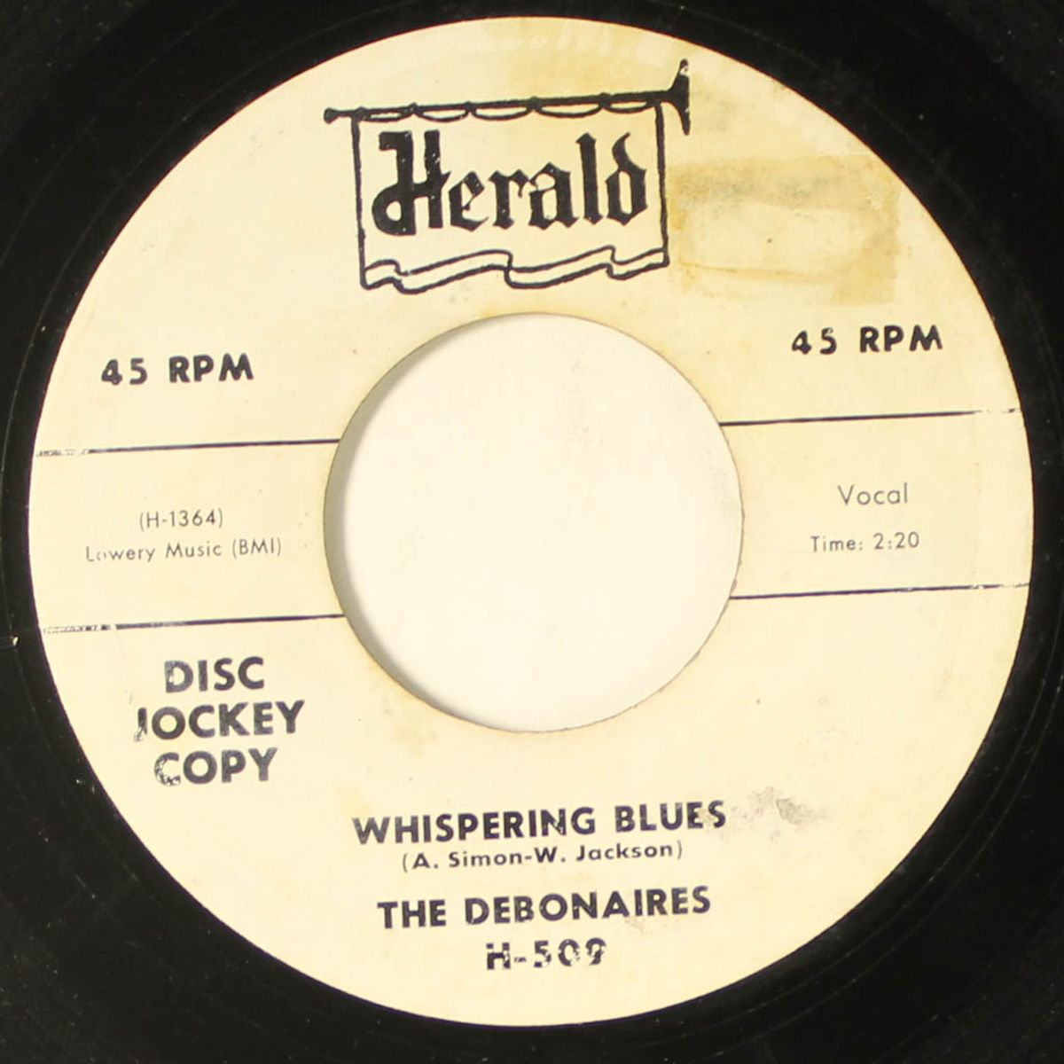 darling / whispering blues by DEBONAIRES