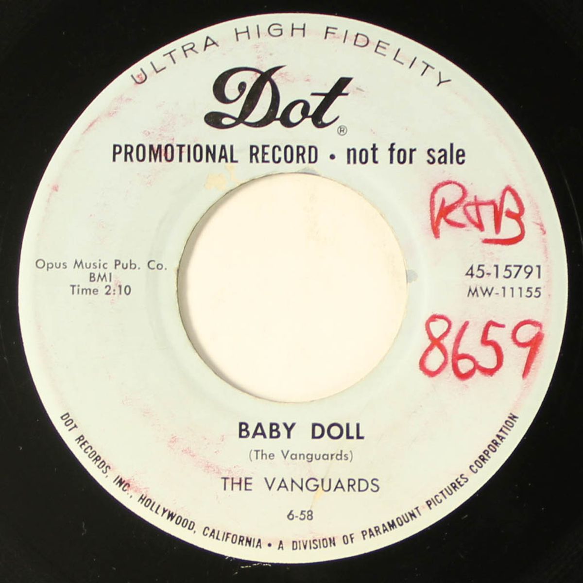 baby doll / my friend mary ann by VANGUARDS