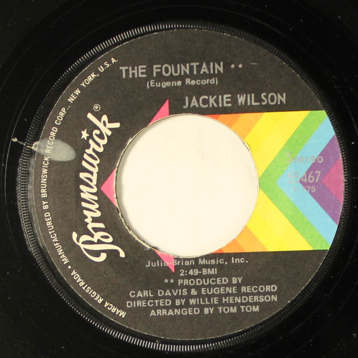 you got me walking / the fountain by JACKIE WILSON