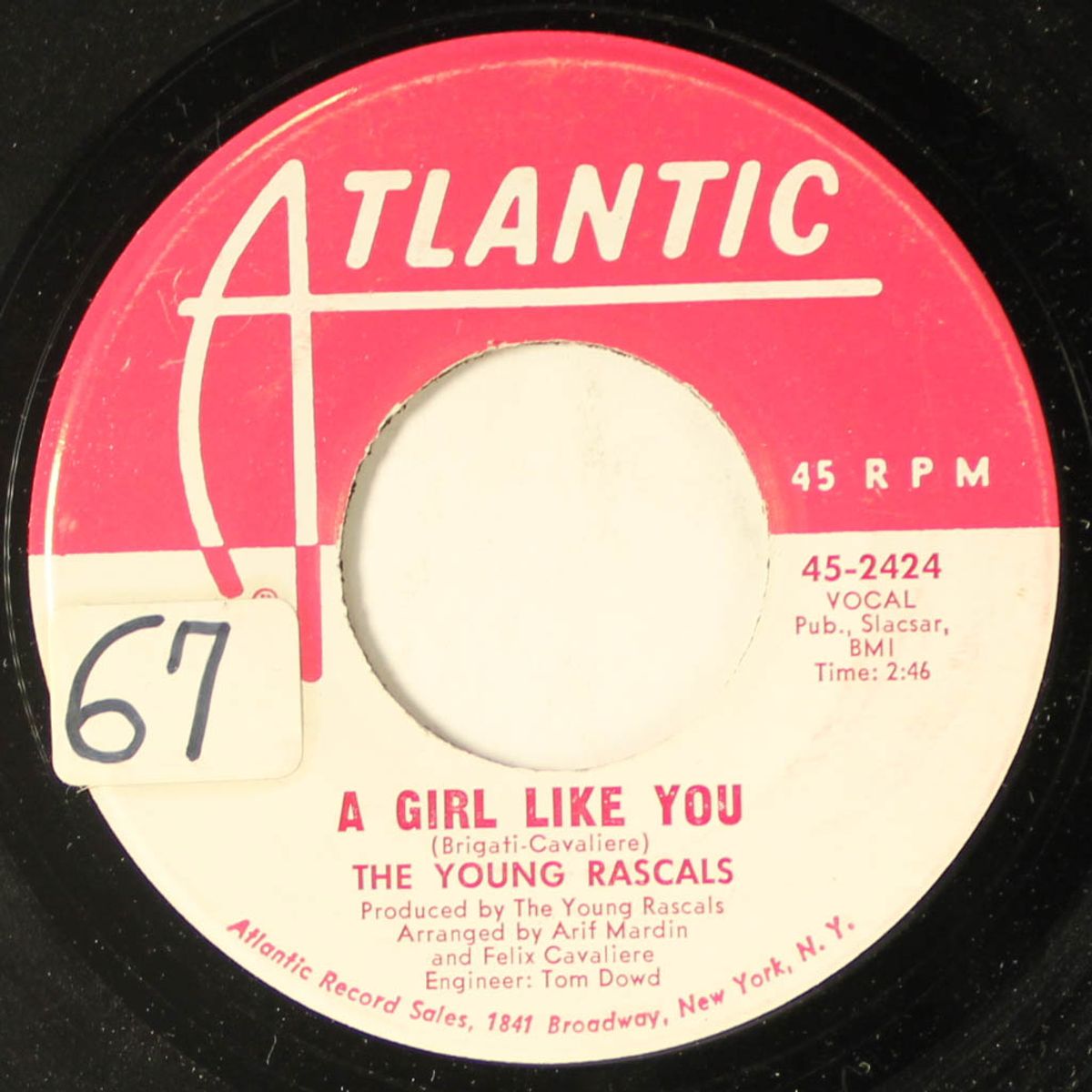 a girl like you / it's love by YOUNG RASCALS