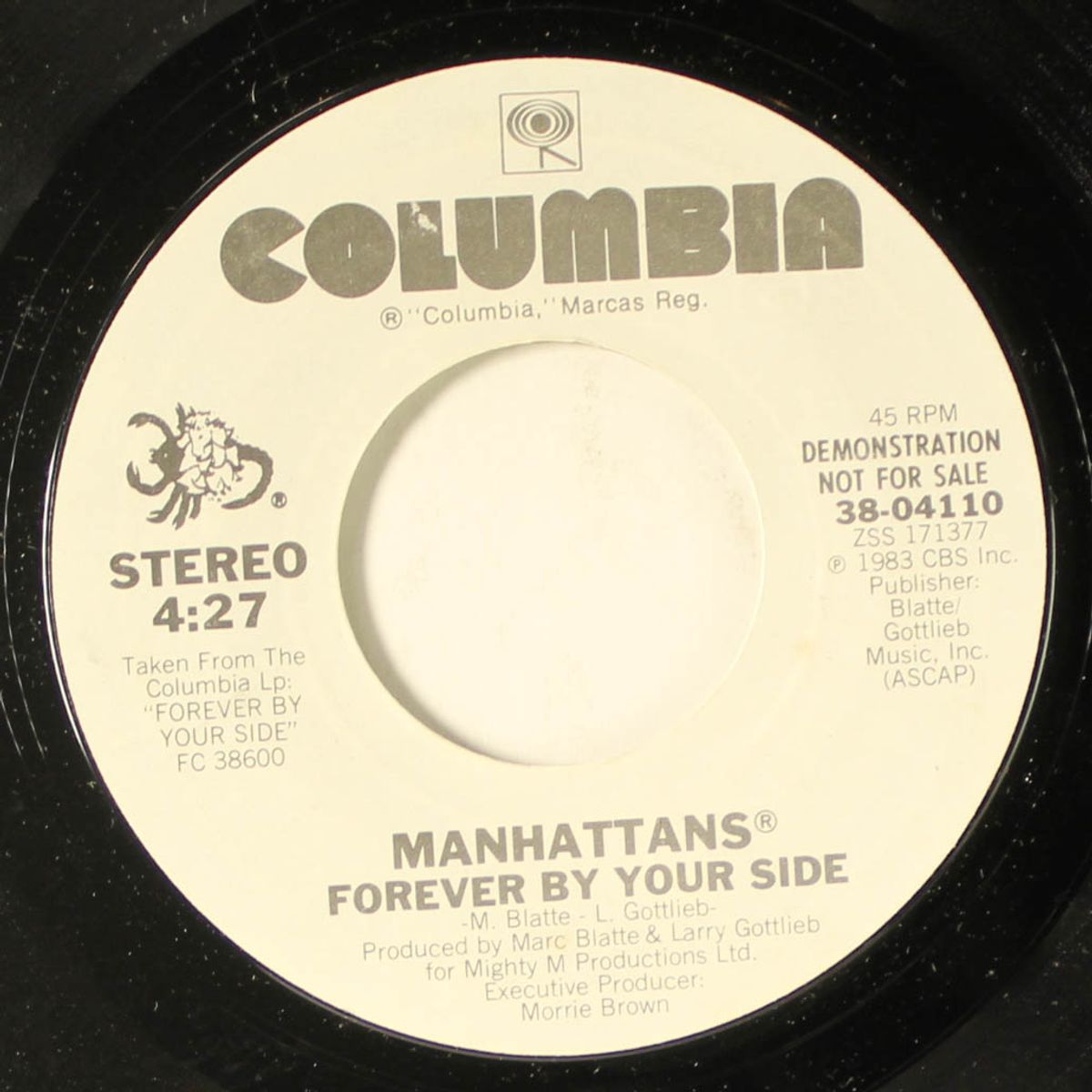 forever by your side / locked up in your love by MANHATTANS