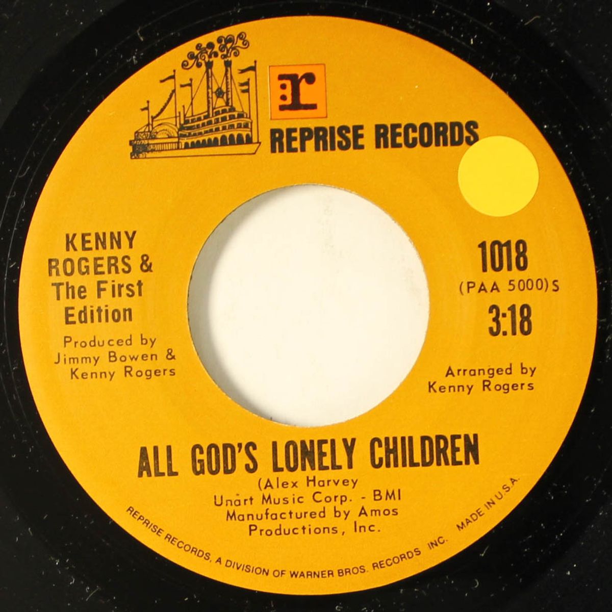 take my hand / all god's lonely children by KENNY ROGERS & FIRST EDITION