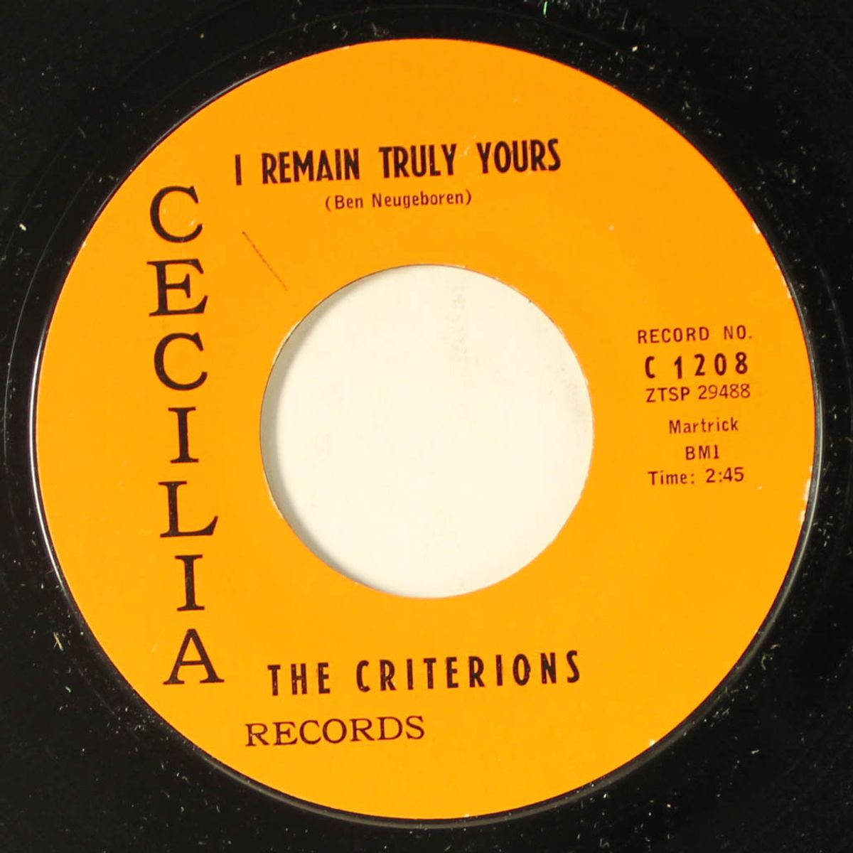 i remain truly yours / you just you by CRITERIONS