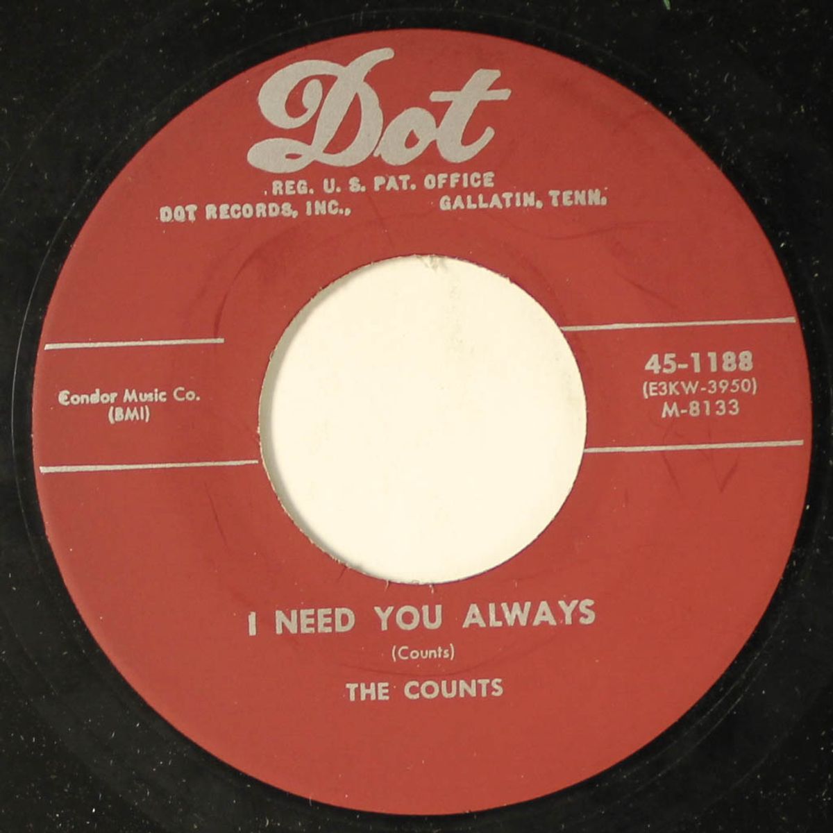 darling dear / i need you always by COUNTS