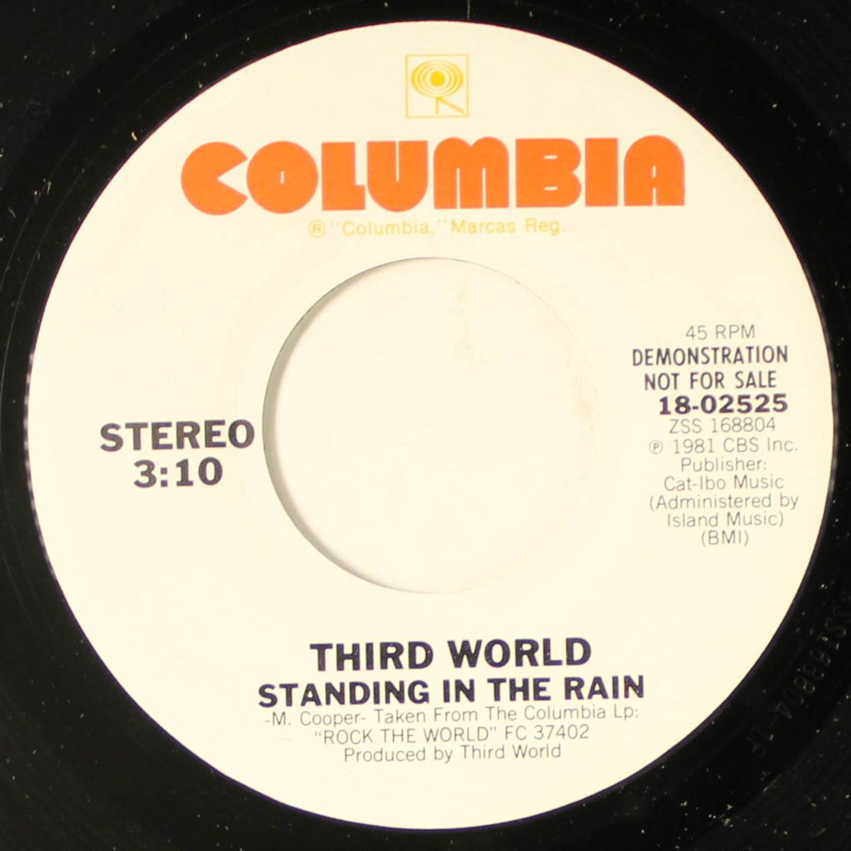 standing in the rain / same by THIRD WORLD