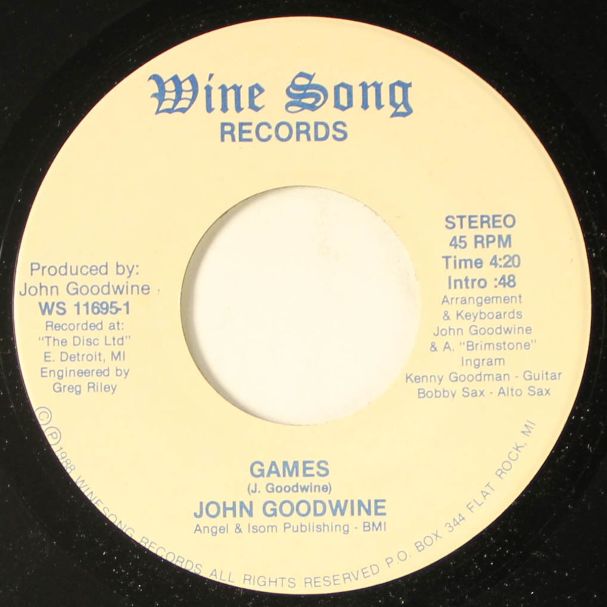 games / qualified to satisfy by JOHN GOODWINE
