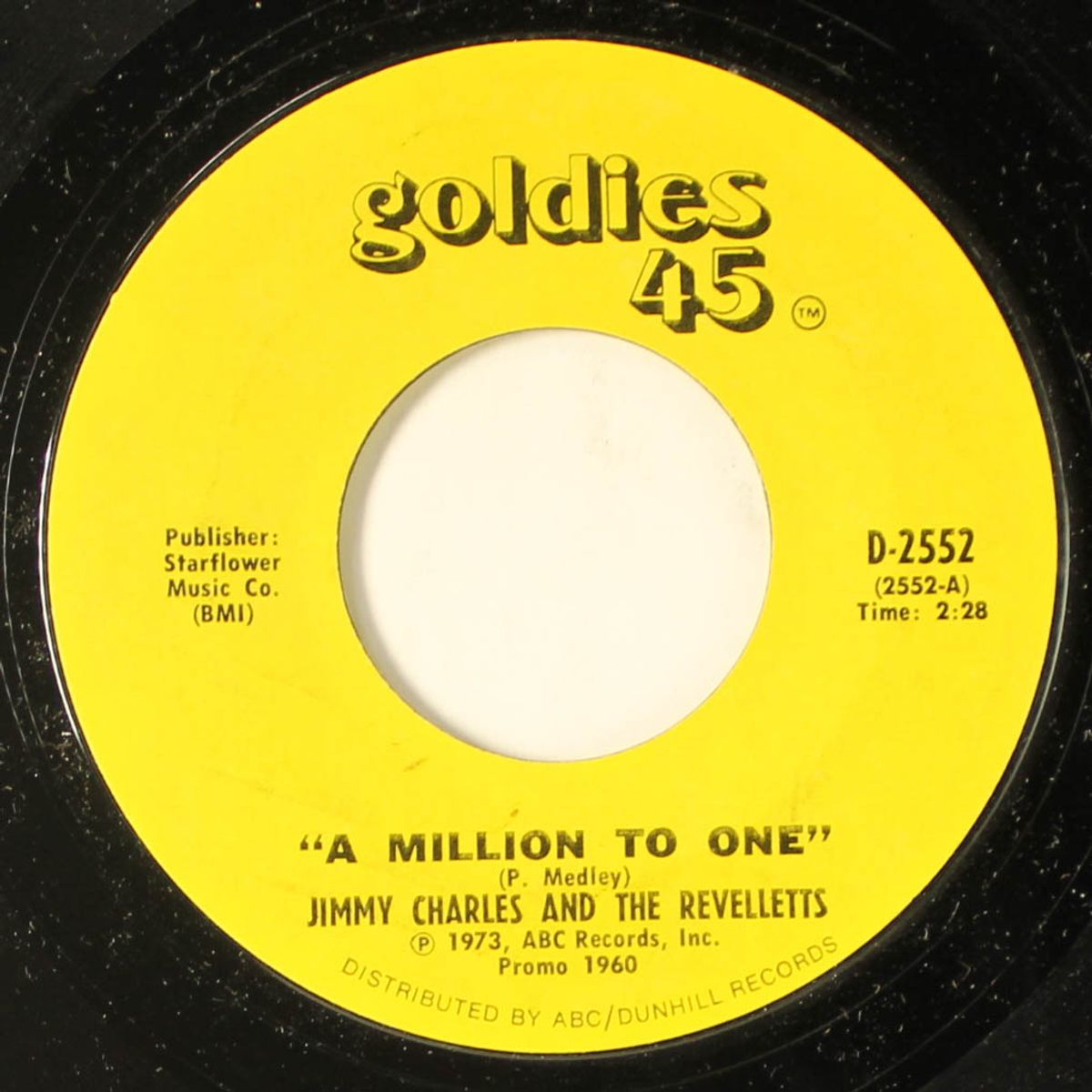 a million to one / the hop scotch polka by JIMMY CHARLES & REVELLETTS