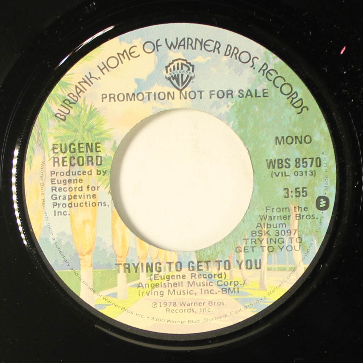 trying to get to you / mono by EUGENE RECORD