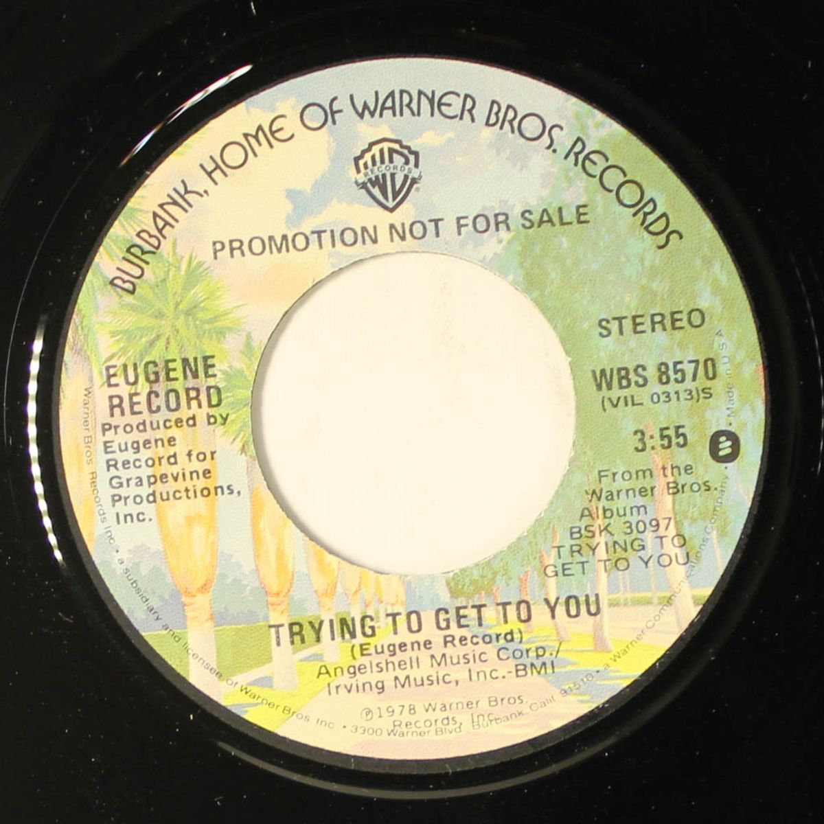 trying to get to you / mono by EUGENE RECORD