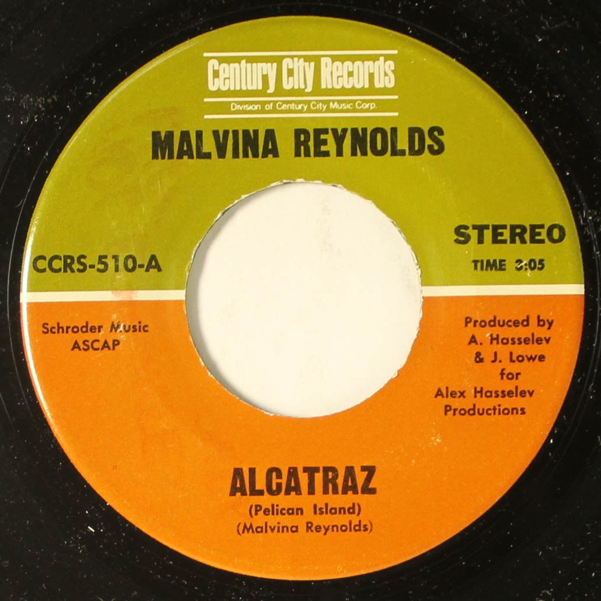 alcatraz / let it be by MALVINA REYNOLDS
