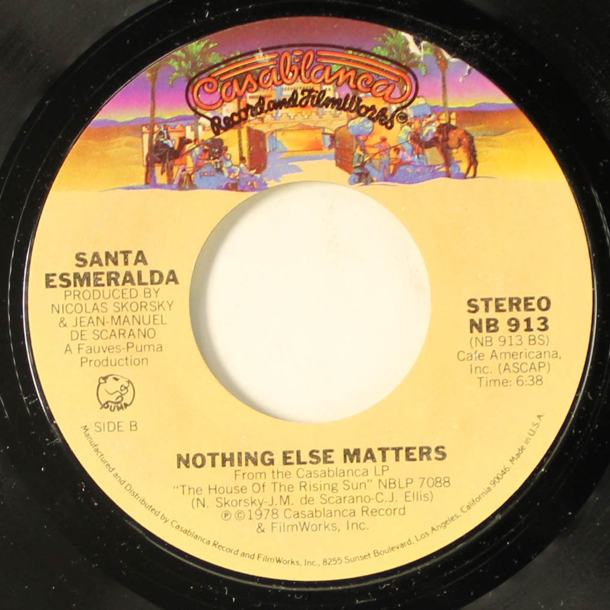 the house of the rising sun / nothing else matters by SANTA ESMERALDA