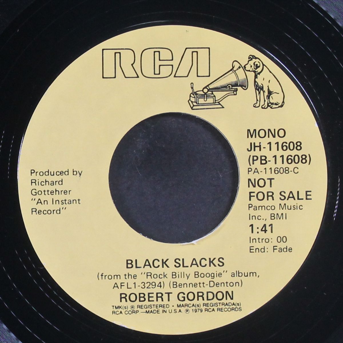 black slacks / mono by ROBERT GORDON