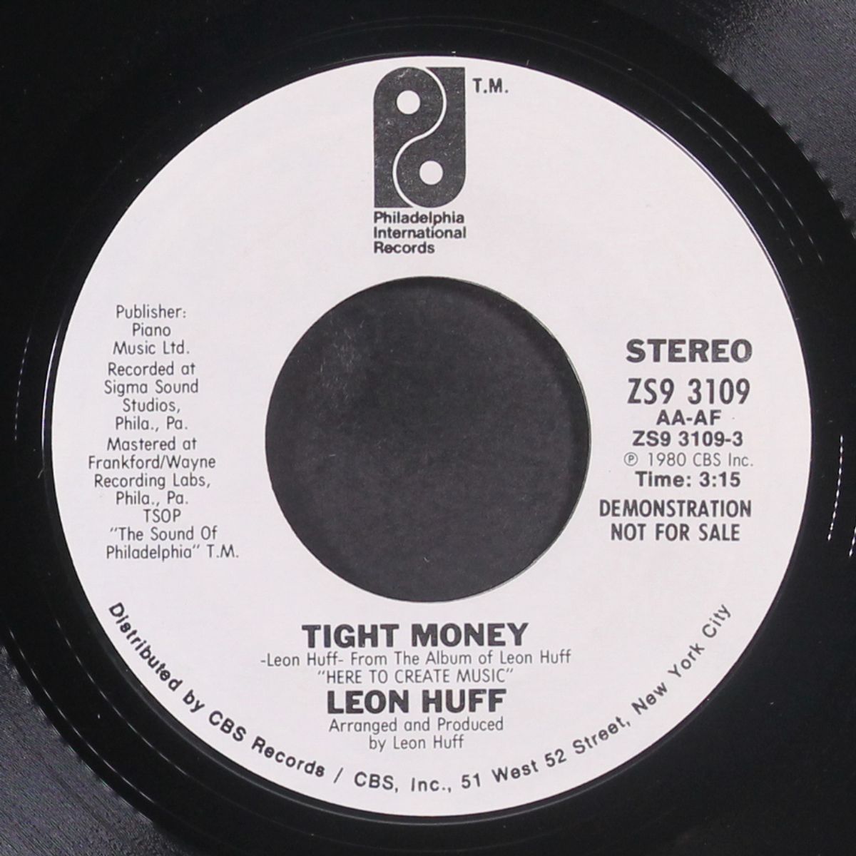 tight money / same by LEON HUFF