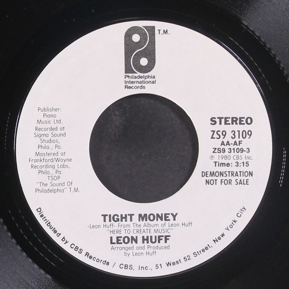 tight money / same by LEON HUFF