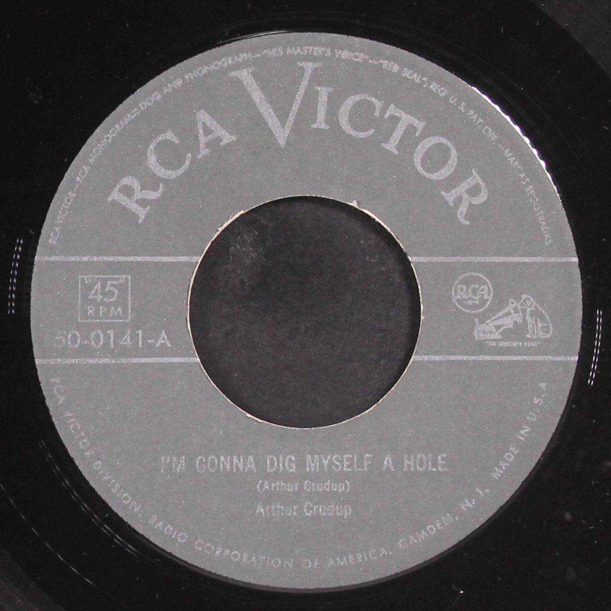i'm gonna dig myself a hole / too much competition by ARTHUR CRUDUP