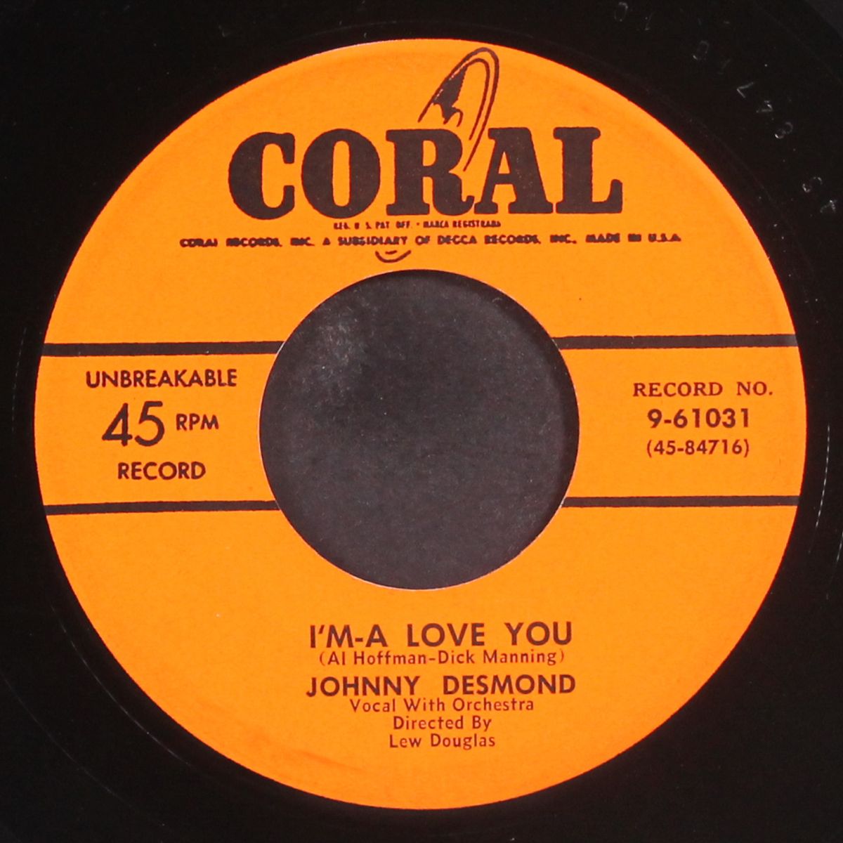 i'm-a love you by JOHNNY DESMOND