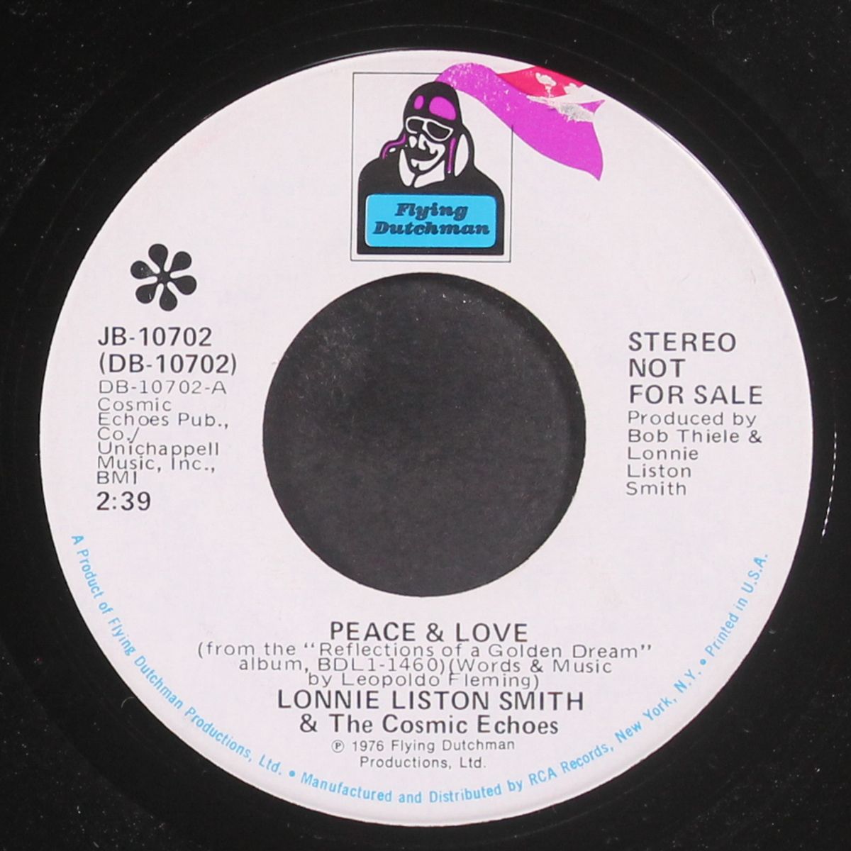 peace & love / quiet dawn by LONNIE LISTON SMITH