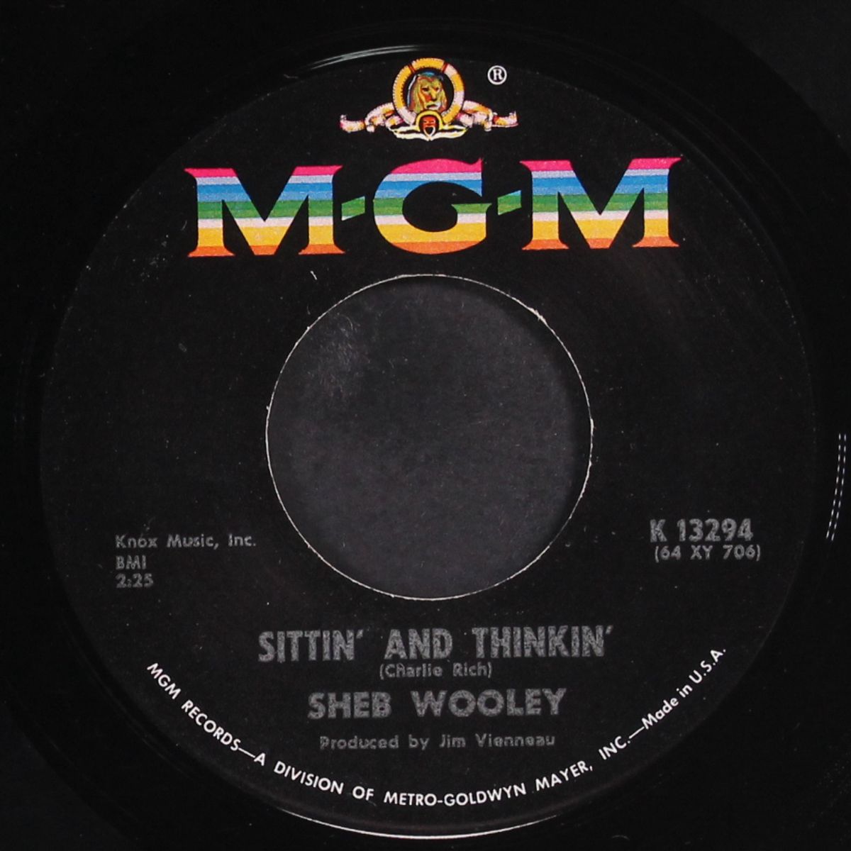 sittin and thinkin' by SHEB WOOLEY