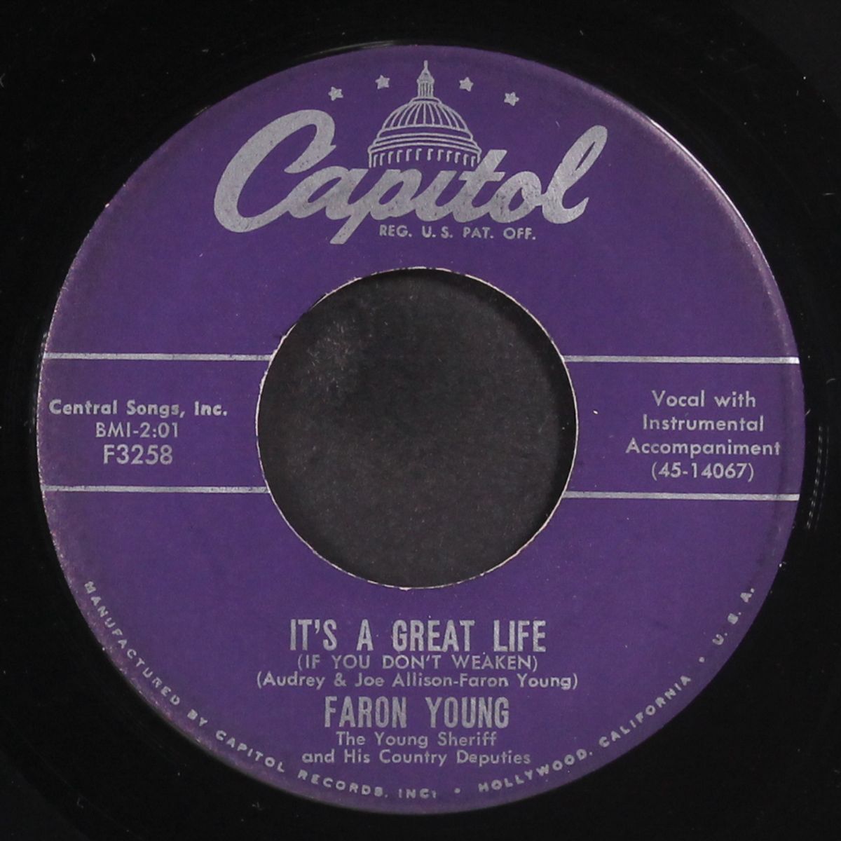 it's a great life by FARON YOUNG