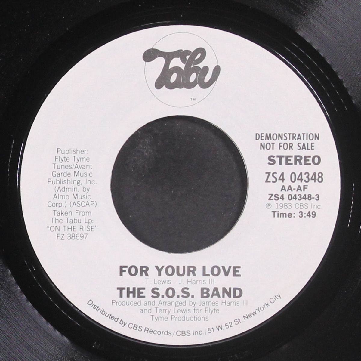 for your love by S.O.S. BAND