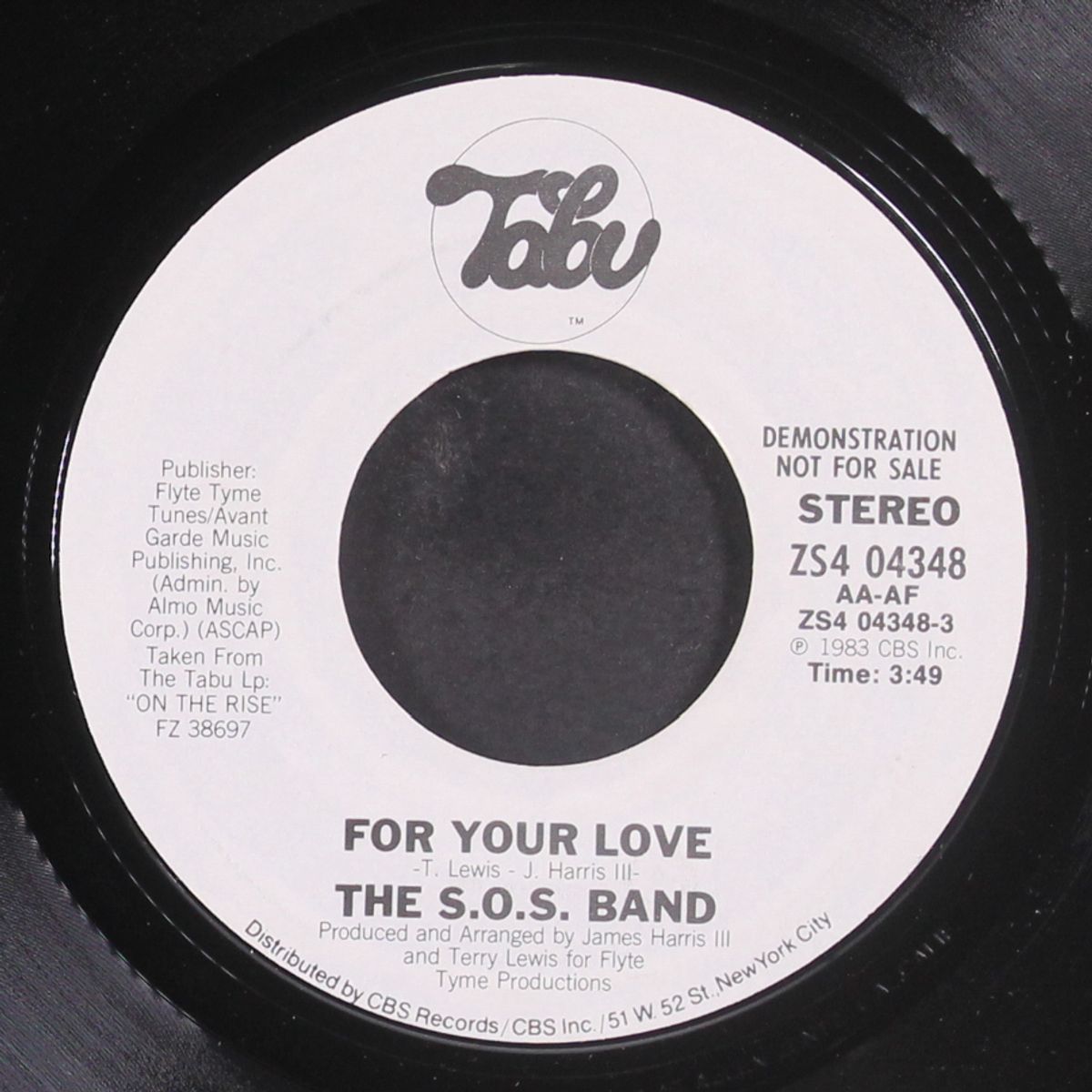 for your love by S.O.S. BAND