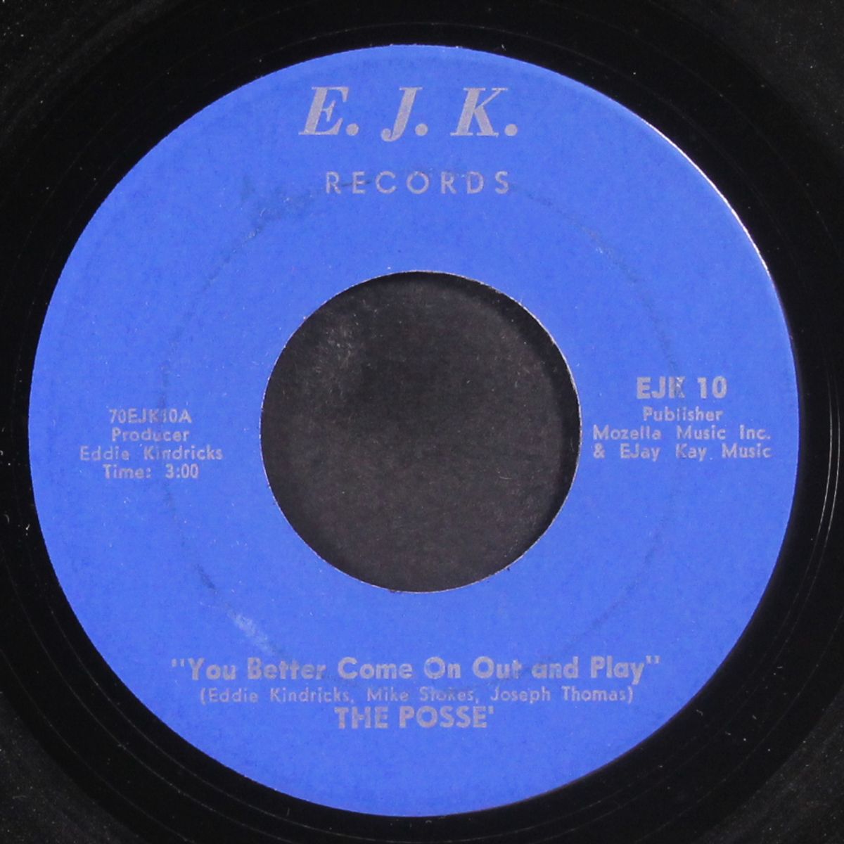 that's what makes us happy / you better come on out and play by POSSE